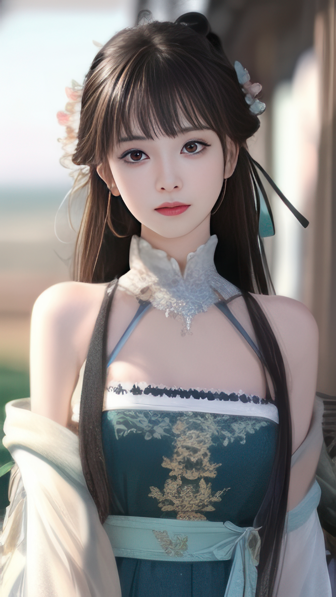 ai少女商业mod古风图片