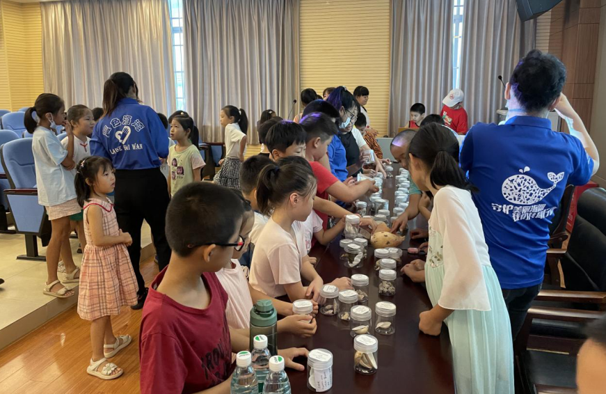 "生活中的海洋"科普志愿宣讲活动 走进澳头第二小学