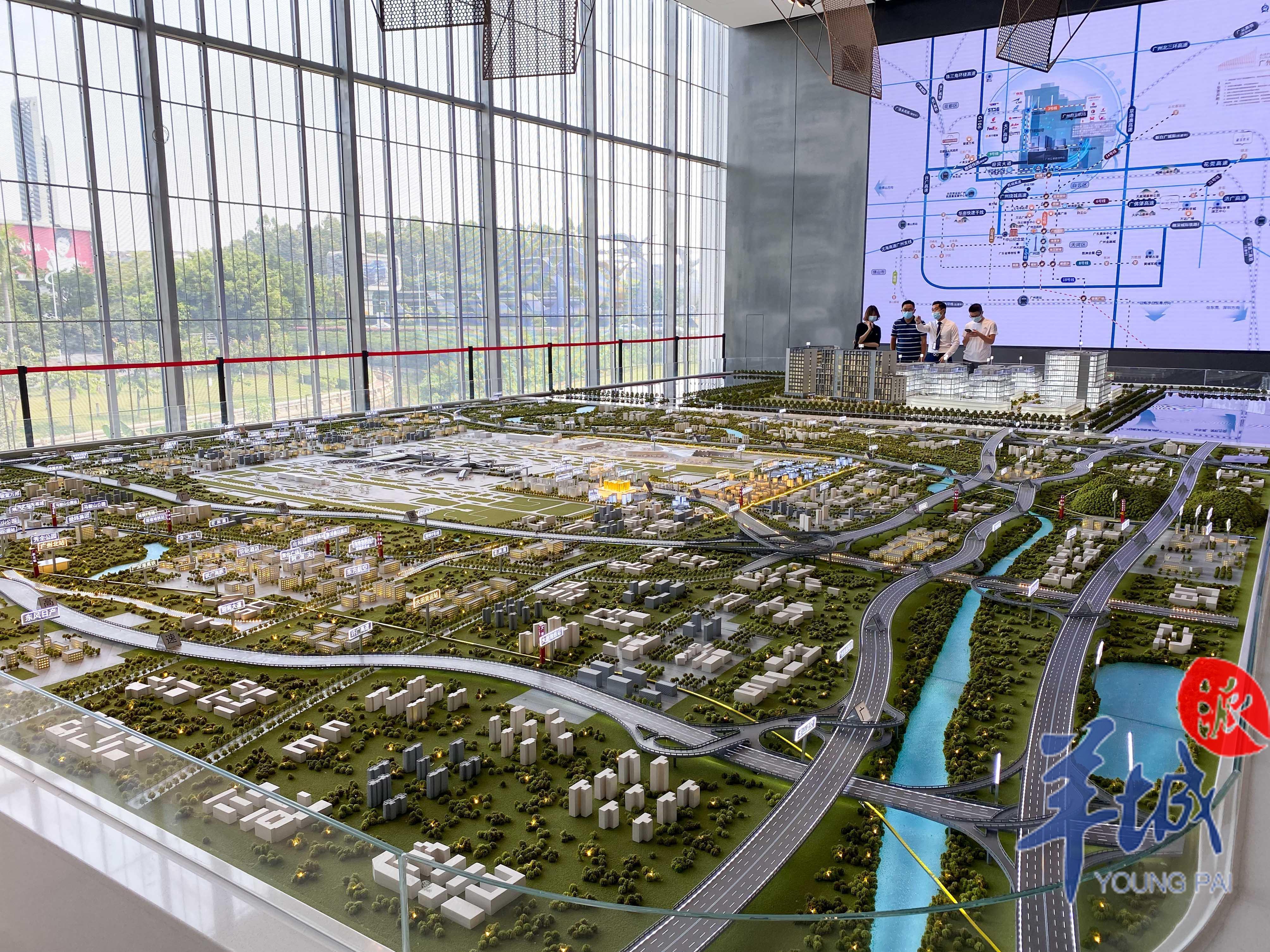 广东广州空港经济区中央商务区会展中心二期项目已开工
