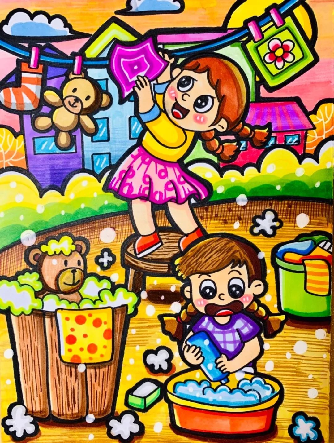 素材分享:考级漫画一级素材