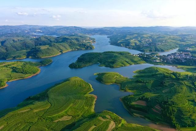 美景欣赏!独木水库四季光影,引人遐思