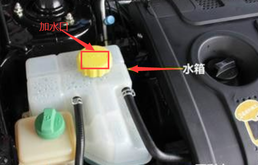 大众途安水箱在哪里加水,大众途安水箱在哪放水