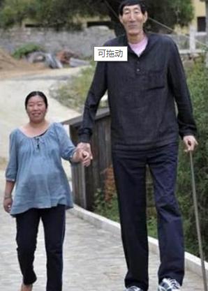 中国第一高人鲍喜顺:13年前不顾医生劝阻生下儿子,如今怎么样了