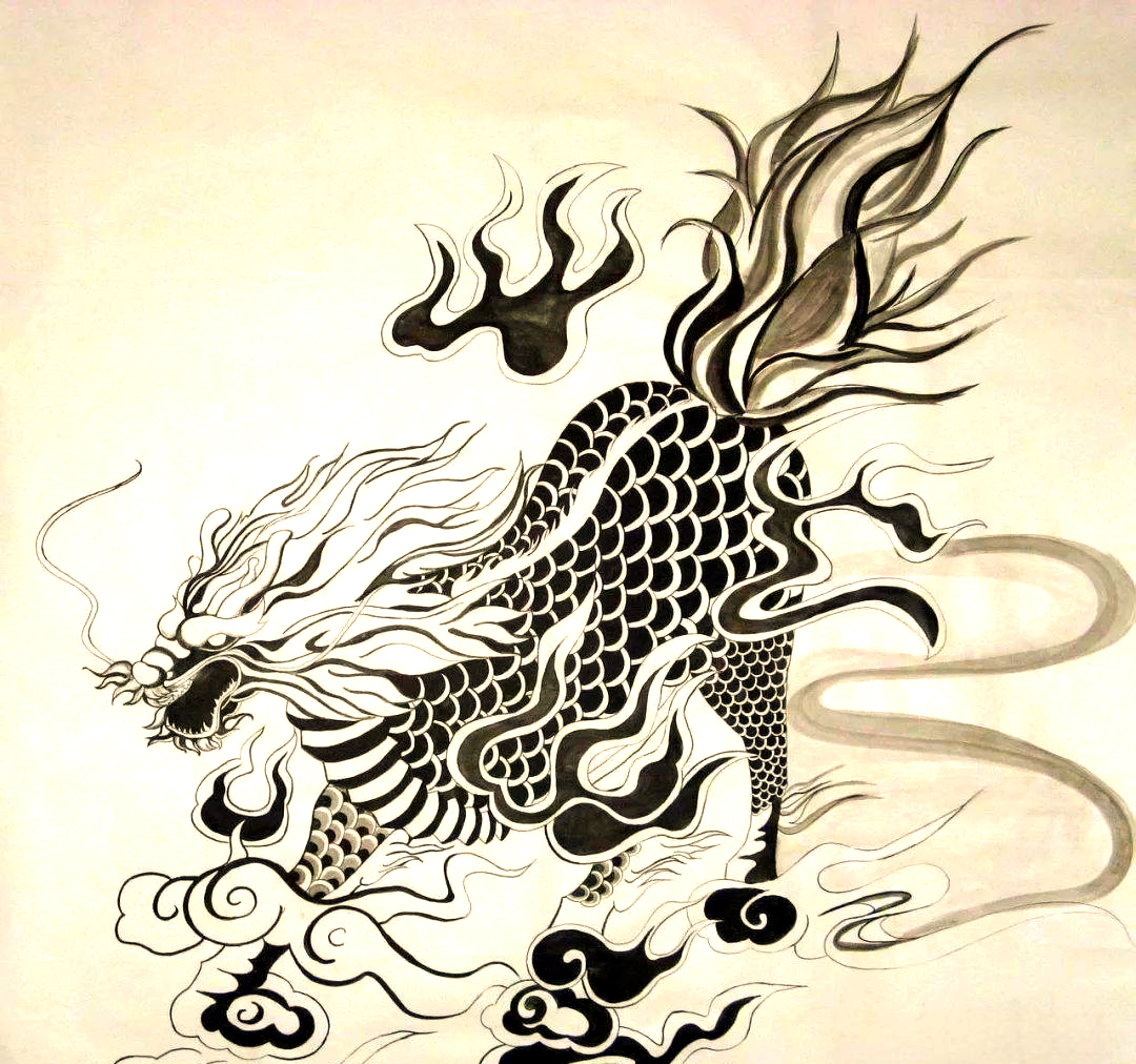 中国古代神兽麒麟的多样形象与寓意