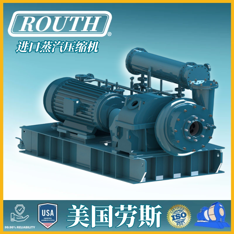 美国routh劳斯进口水蒸汽罗茨压缩机