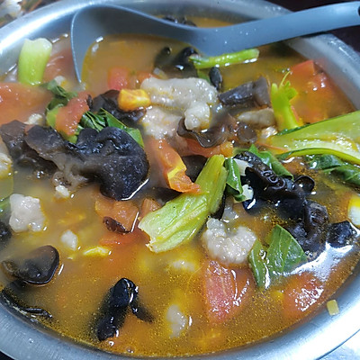 冬日里的滑肉炒碗,转身盘子就精光