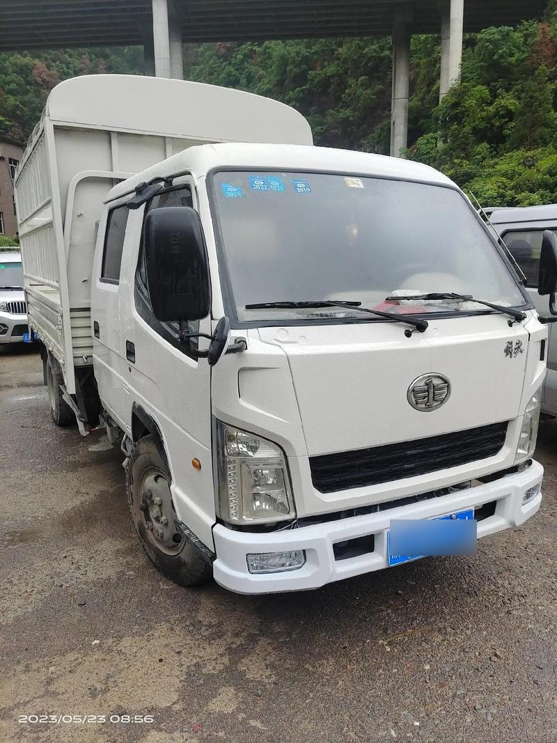 2,我考虑购买一款二手的一汽解放双排箱式货车,配备490机头,后箱长度