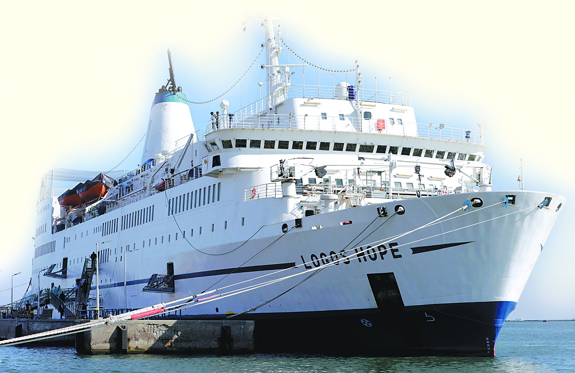 世界最大海上图书船,埃及传书香