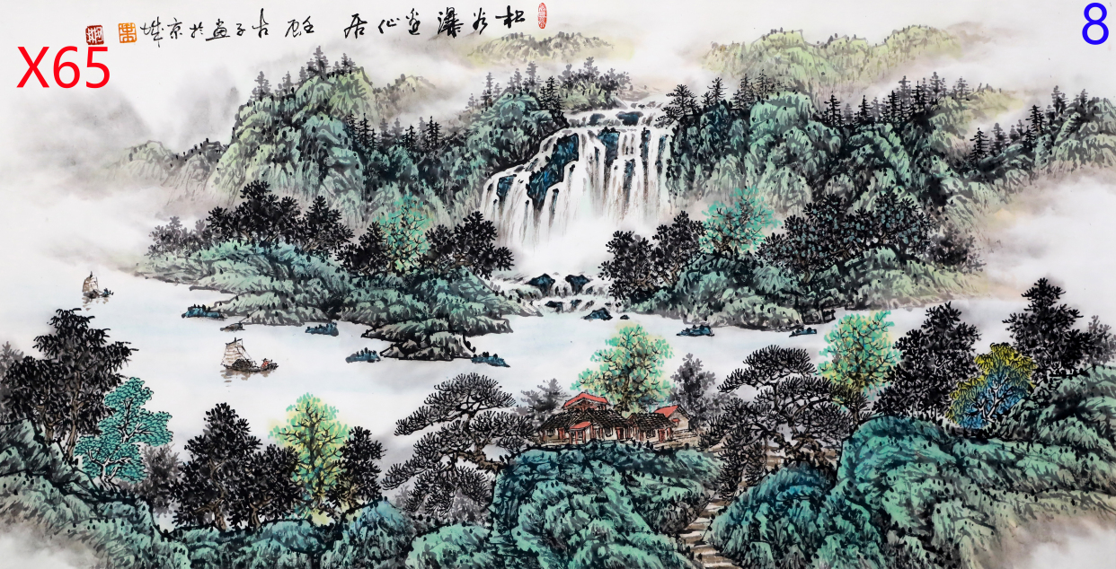 叶阿林的山水画是否具有艺术价值?