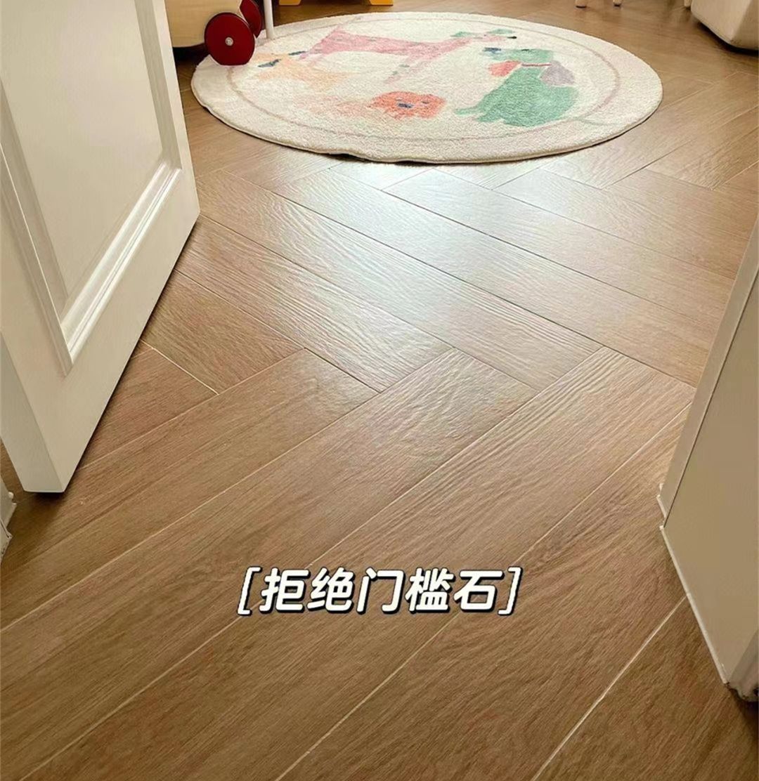 装修听我一句劝,地板通铺木纹砖超有质感!