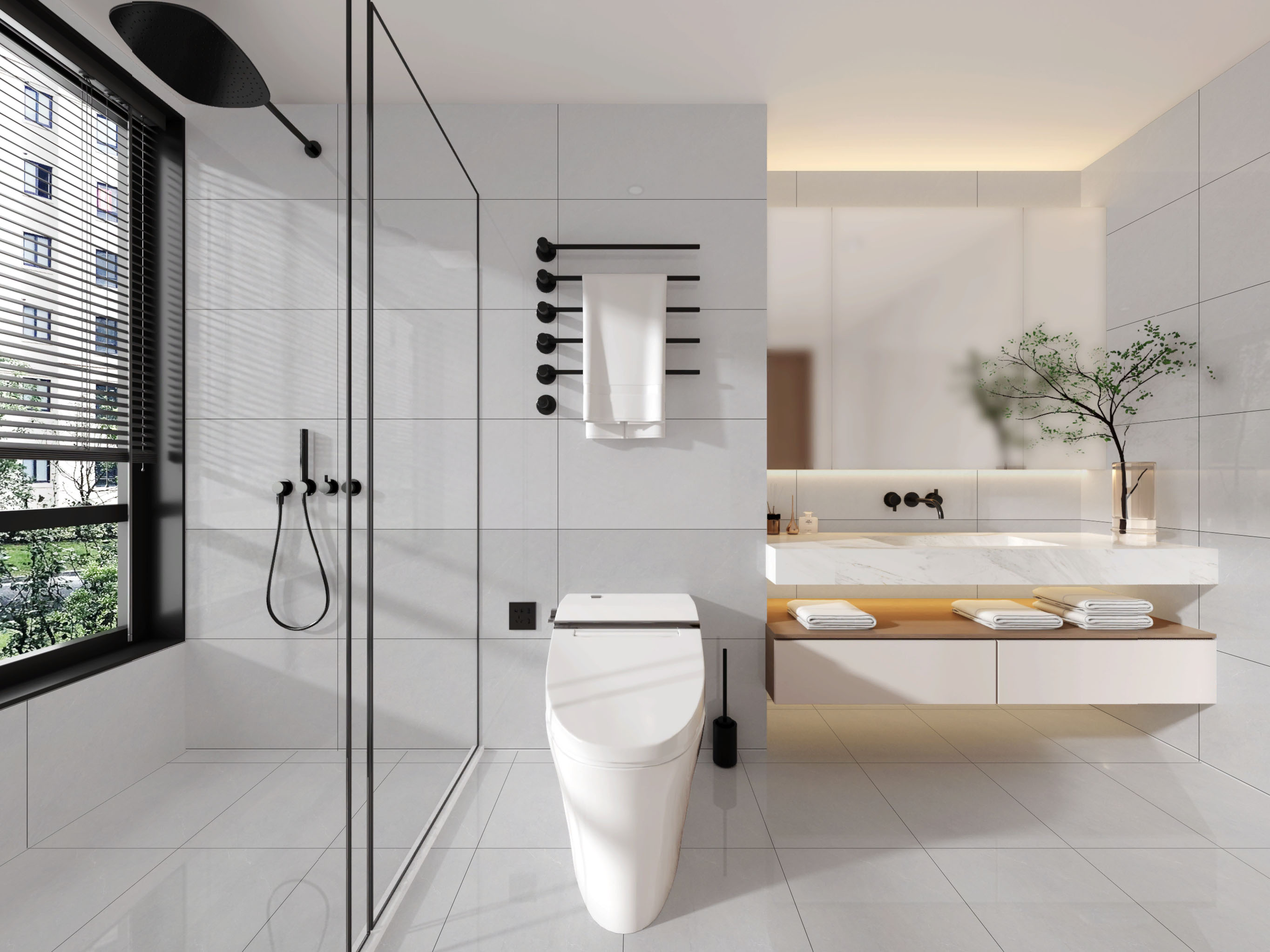 新一代厨卫空间大理石瓷砖,建辉中板系列