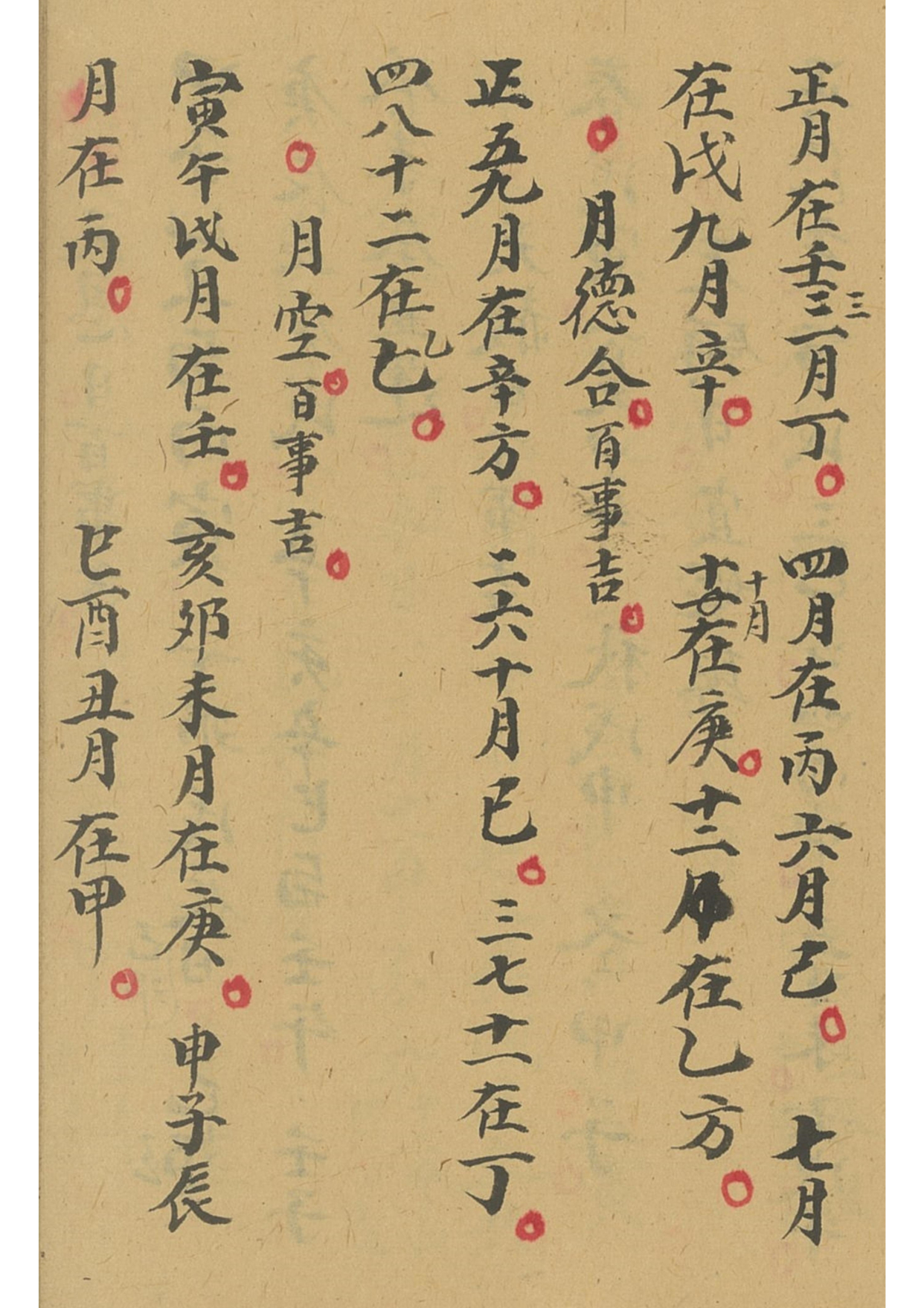 《杨公五行择日秘本》择日秘本古书籍