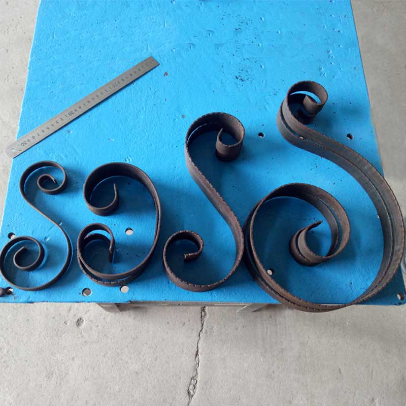 手摇式弯花机河北锻海铁艺设备