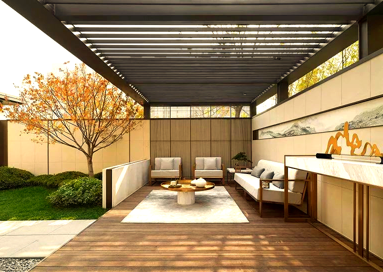 「样板间」唐忠汉设计作品:北京金茂佑安府下叠,打造400㎡精工墅境