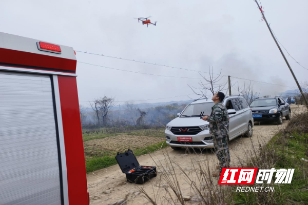永兴县鲤鱼塘镇开展森林灭火应急演练