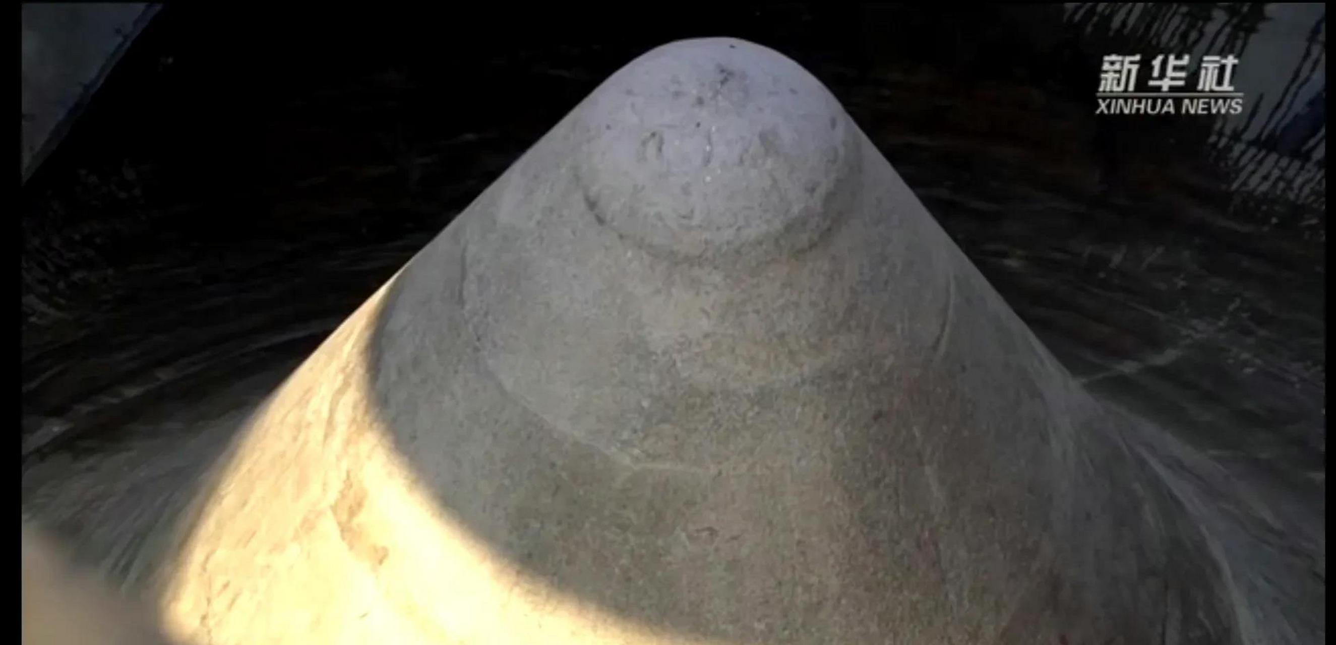 文昌航天发射场201发射工位导流槽雅座内部真容!