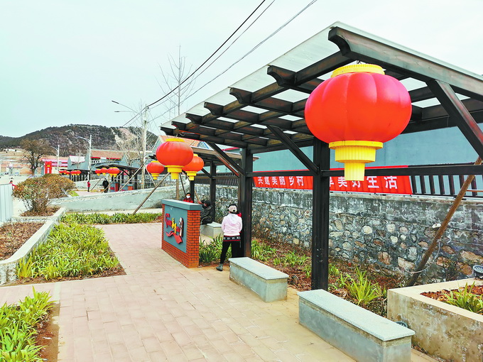 小凉亭,健身器……北京平谷峪口镇利用微空间村村打造"口袋公园"
