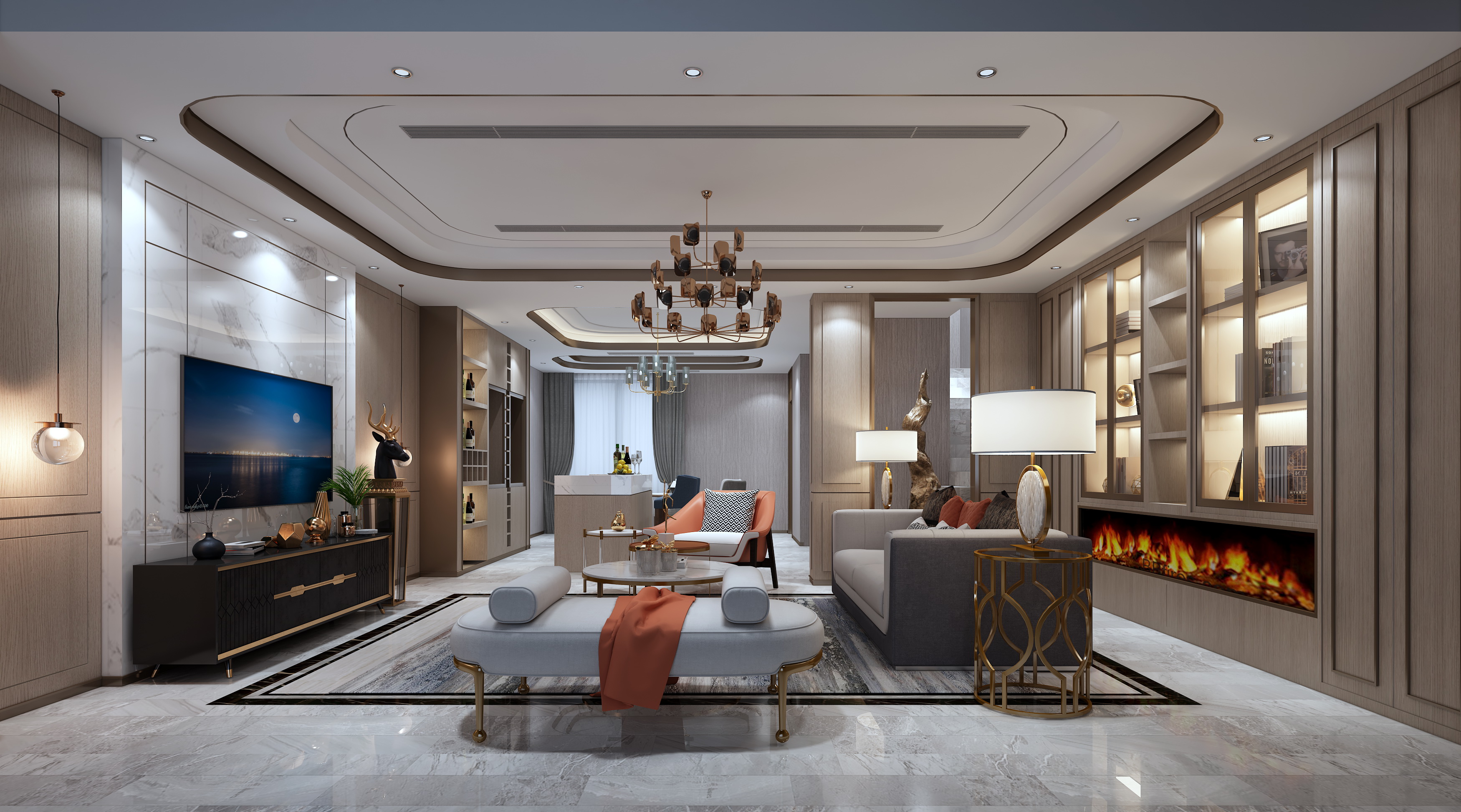 苏州别墅设计|原来别墅大宅选择混搭风也可以这么高级!