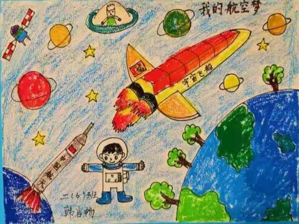 扬州育才西区校航空梦想飞行少年绘画评选活动圆满成功