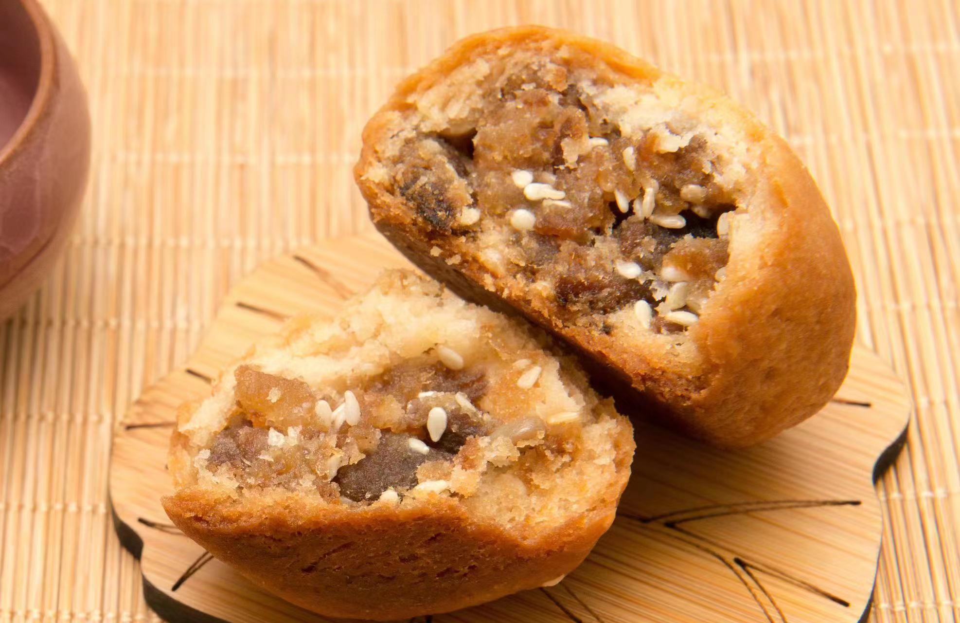 普定水井村:藕粉月饼 新鲜上市