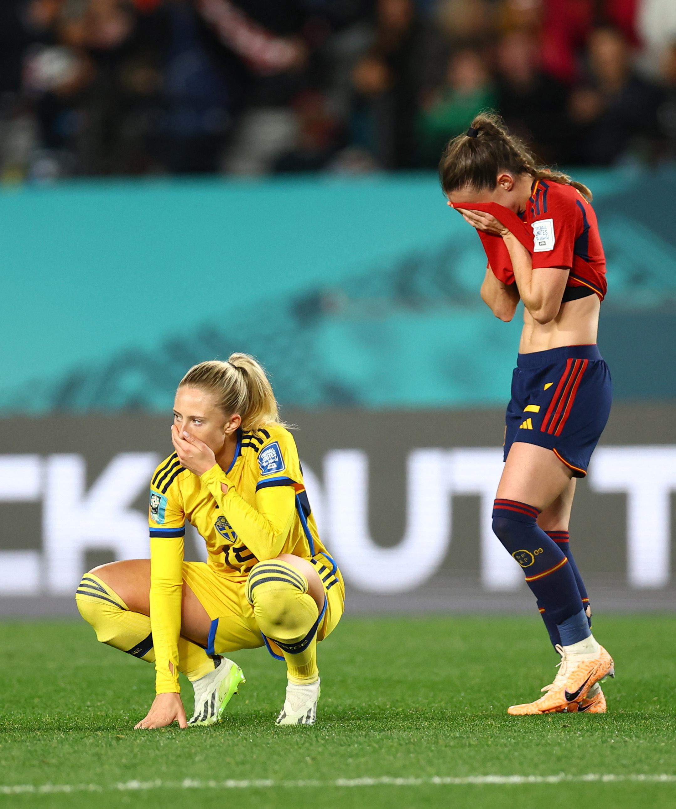 最后时刻绝杀瑞典 西班牙首闯女足世界杯决赛