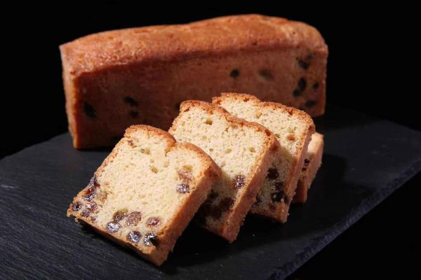 居家小西点-(8)淡盐朗姆提子磅蛋糕
