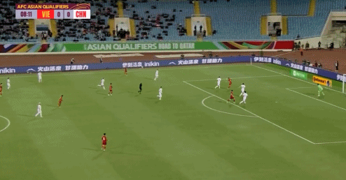 遗憾！中国男足1-3越南，提前无缘世界杯
