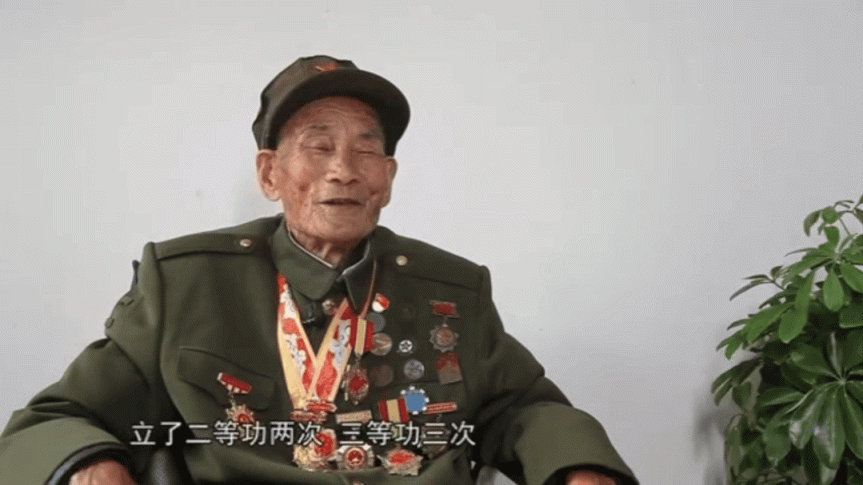 百岁英雄张友仁逝世