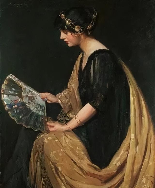 西方古典人物油画