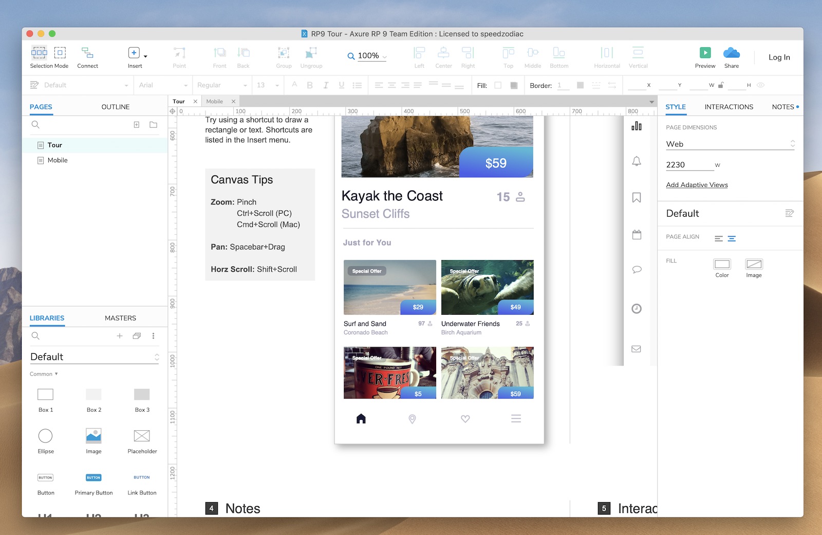 axure rp 9 for mac v9.0.中文汉化破解版下载 原型设计软件安装
