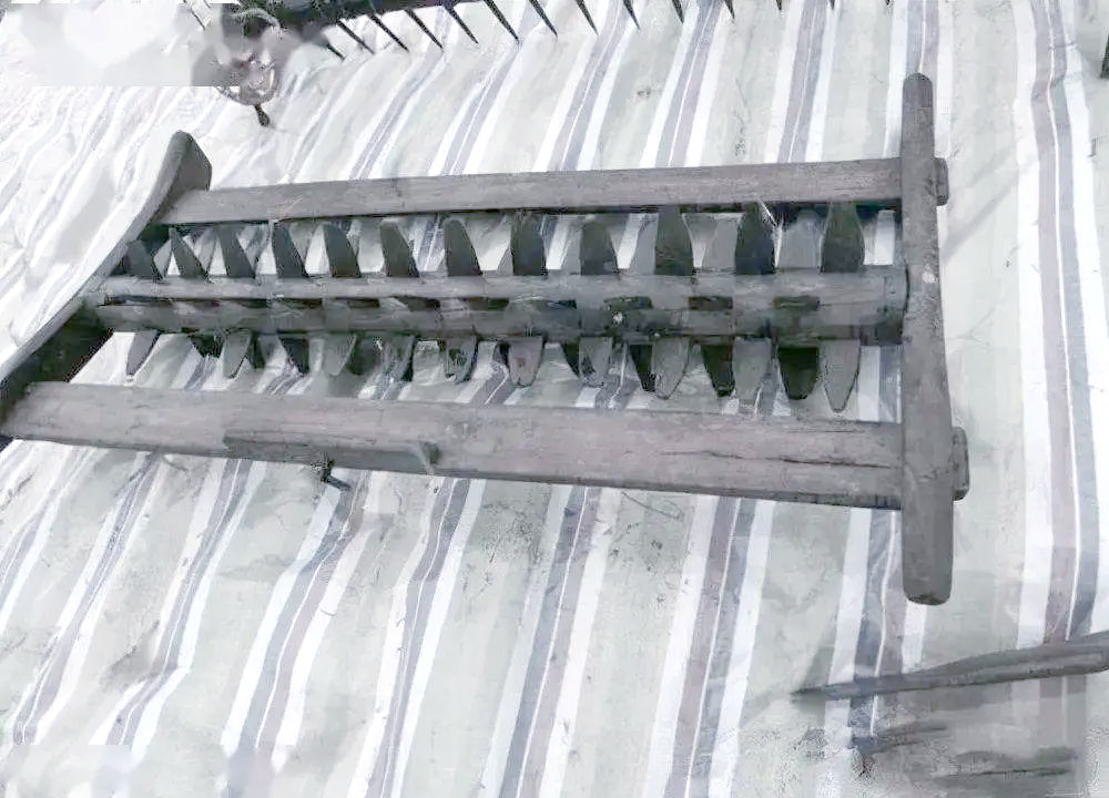 农村常用的多种木质农用工具,逐渐消失,见过的都老了