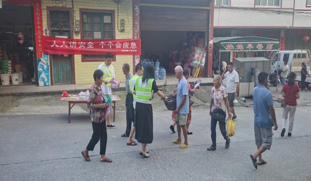 双牌县茶林镇:开展"安全生产"主题宣传活动