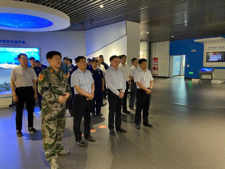 山东省国动办党组书记,常务副主任赵庆平到滨州调研工作