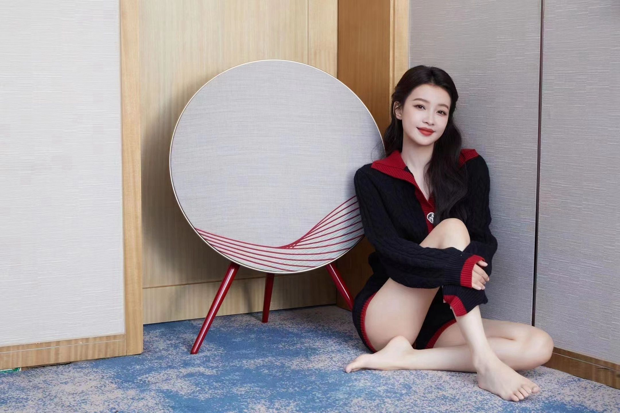 孙怡黑丝大长腿性感写真