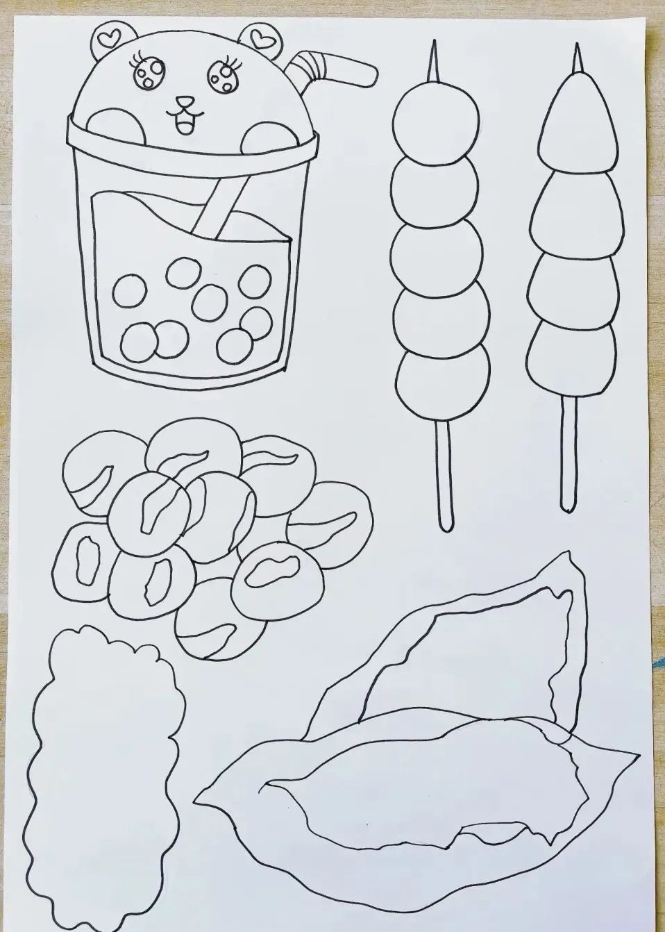 冬季主题的儿童画创作指南与素材库