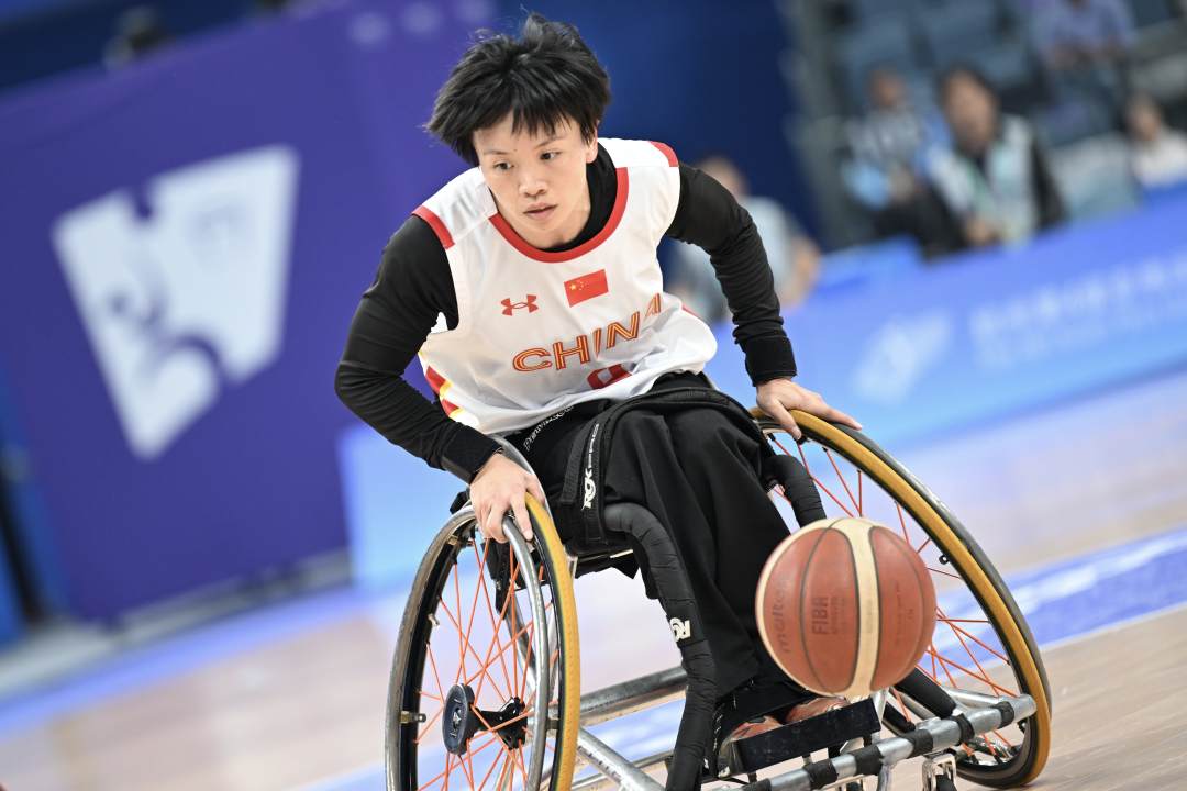 中国队夺得亚残运会女子轮椅篮球冠军