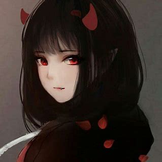 精选:动漫黑暗系女生头像(二)