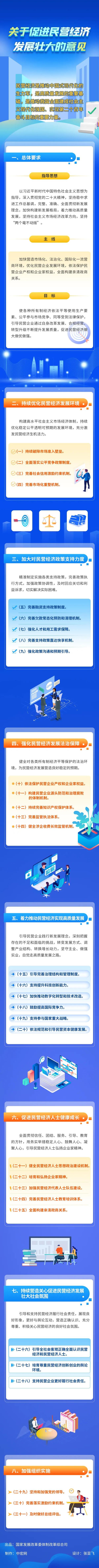 一图读懂|关于促进民营经济发展壮大的意见