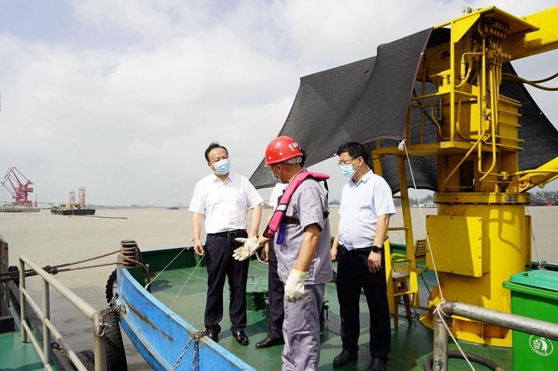 钱沙泉在调研"我为群众办实事"项目时强调