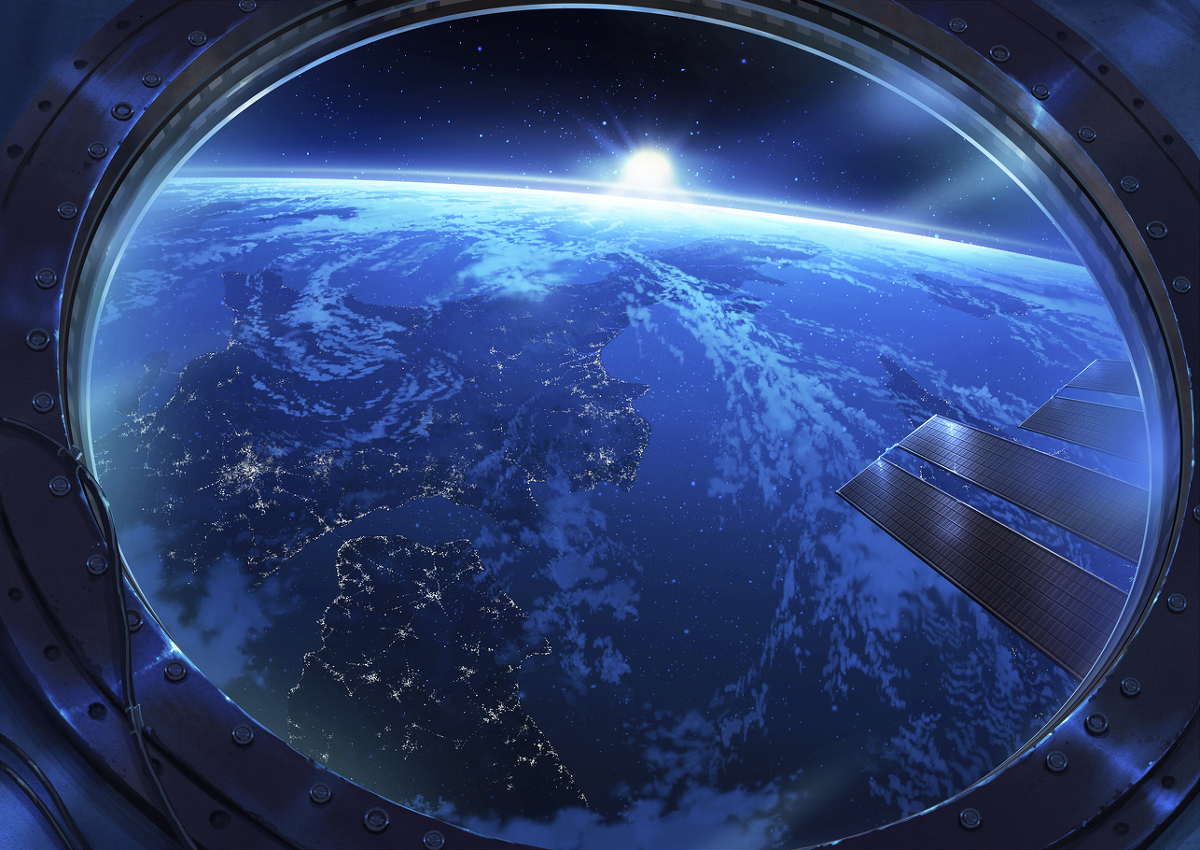 画师「コーラ」笔下的绝美风景(二)——治愈系的蓝色引起极度舒适