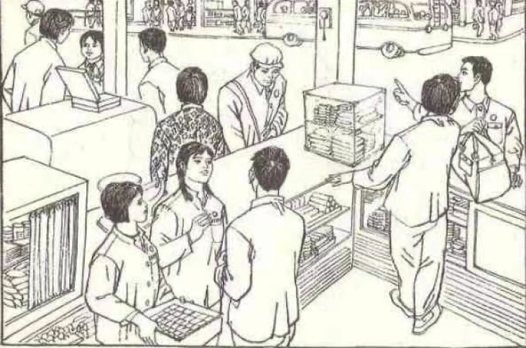 星火日夜商店新址开张,仍有人专门来扫货;这家中国