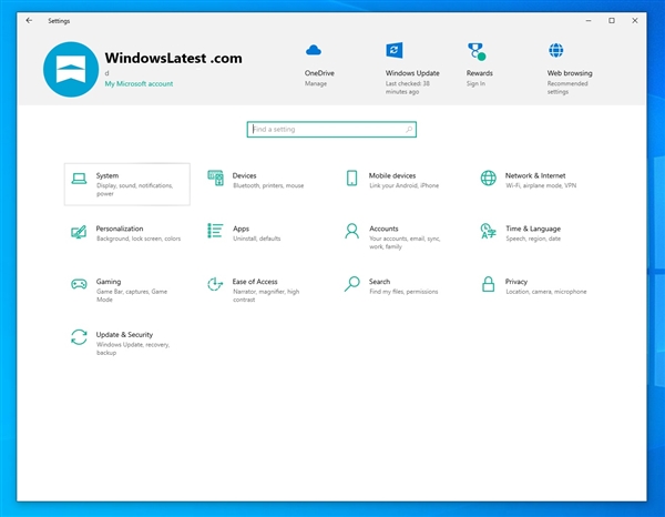 微软Win10设置页面大变样!引入彩色图标、暗含Win11升级广告