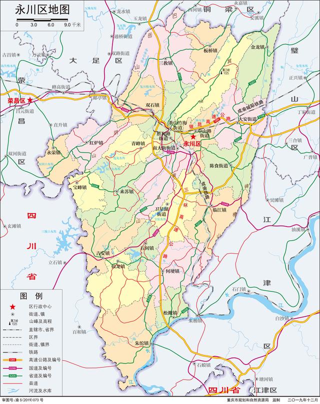 重慶合川,永川,南川,長壽,江津現狀觀察