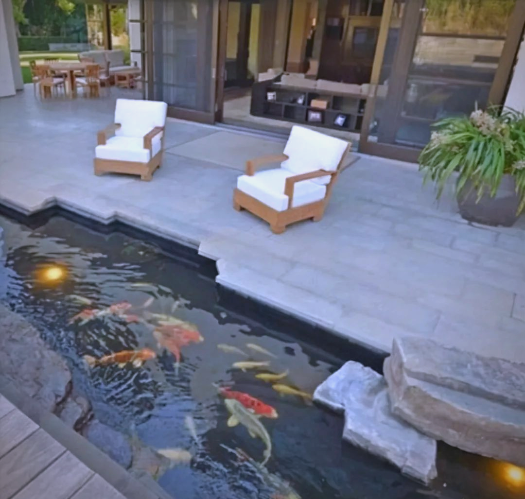 众多庭院鱼池设计案例,值得一试