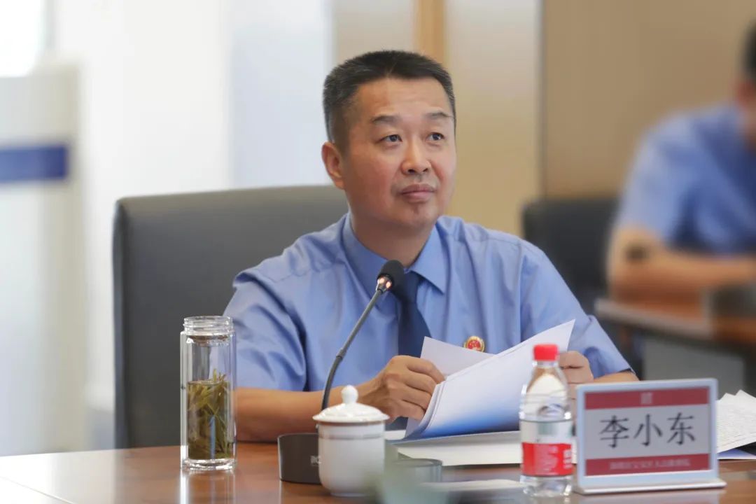 李小东检察长到宝安区检察院调研指导工作