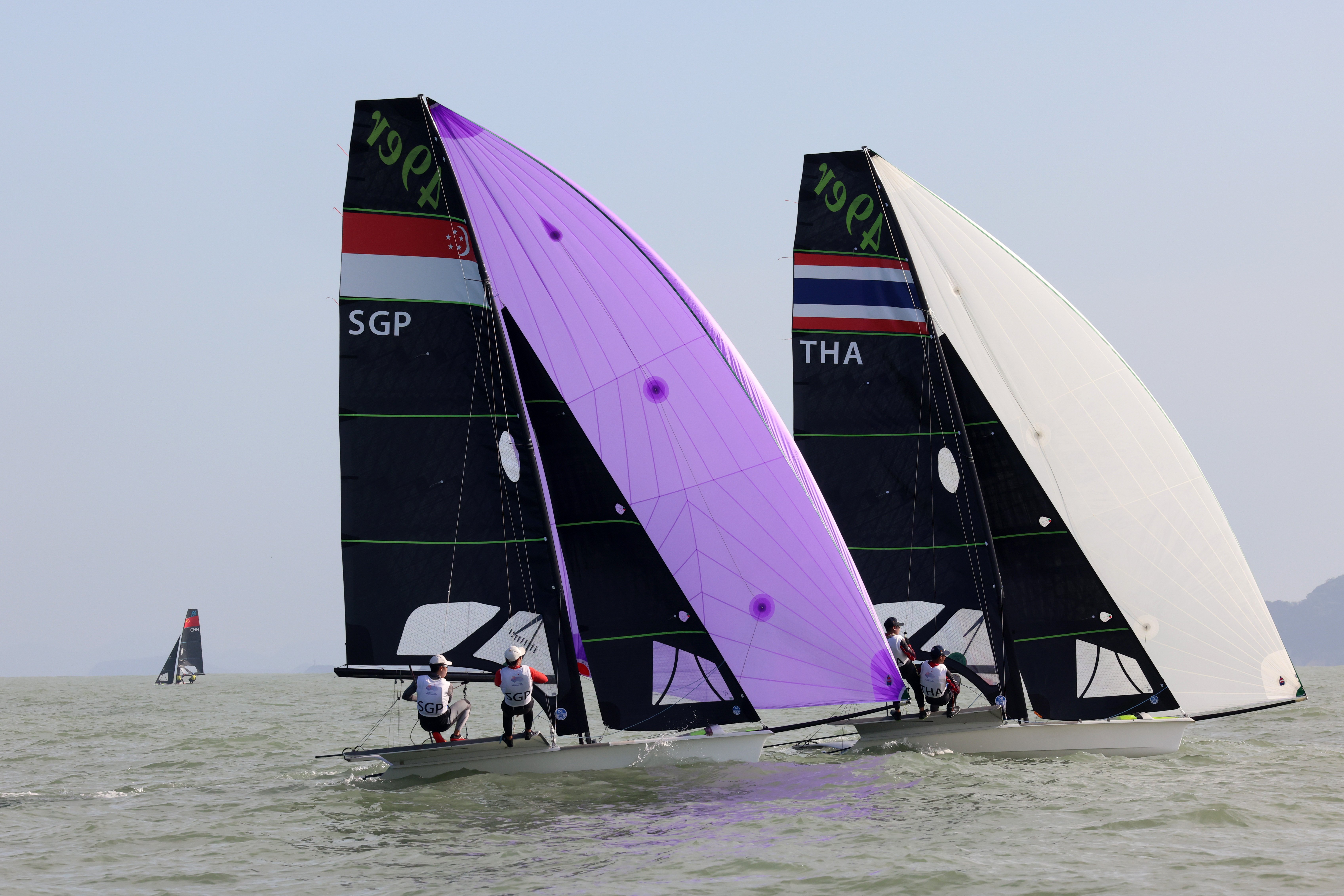 帆船——男子快速艇-49人级第四日赛况