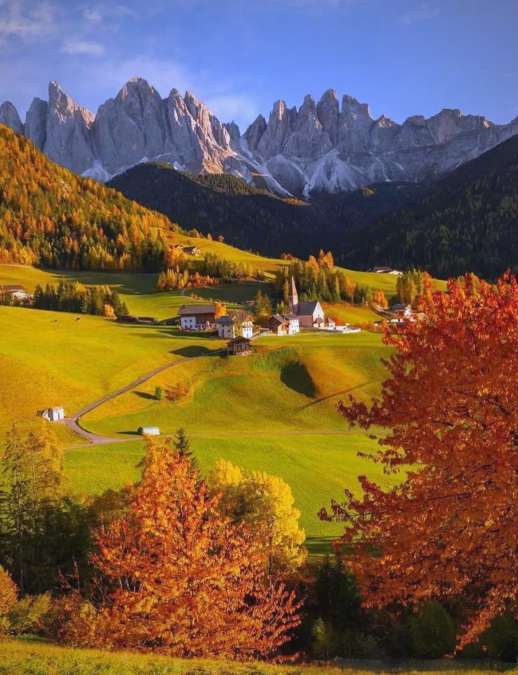 欧洲多地秋日美景,令人流连忘返