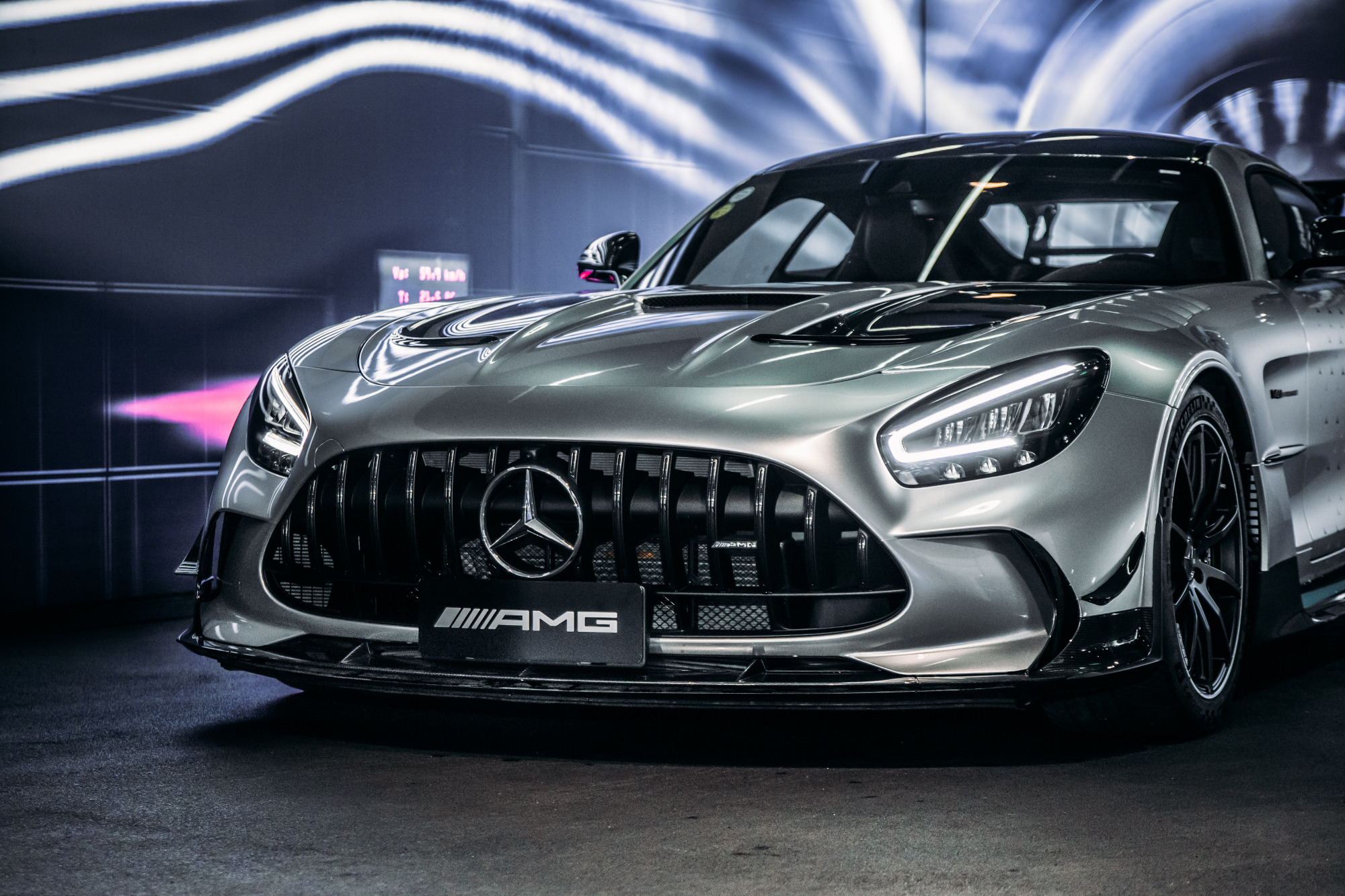 国内amg gt black series亮相 限量7台动力730匹800牛米