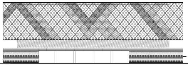 尋找最美的體育建築系列之-天津工業大學體育館,游泳館