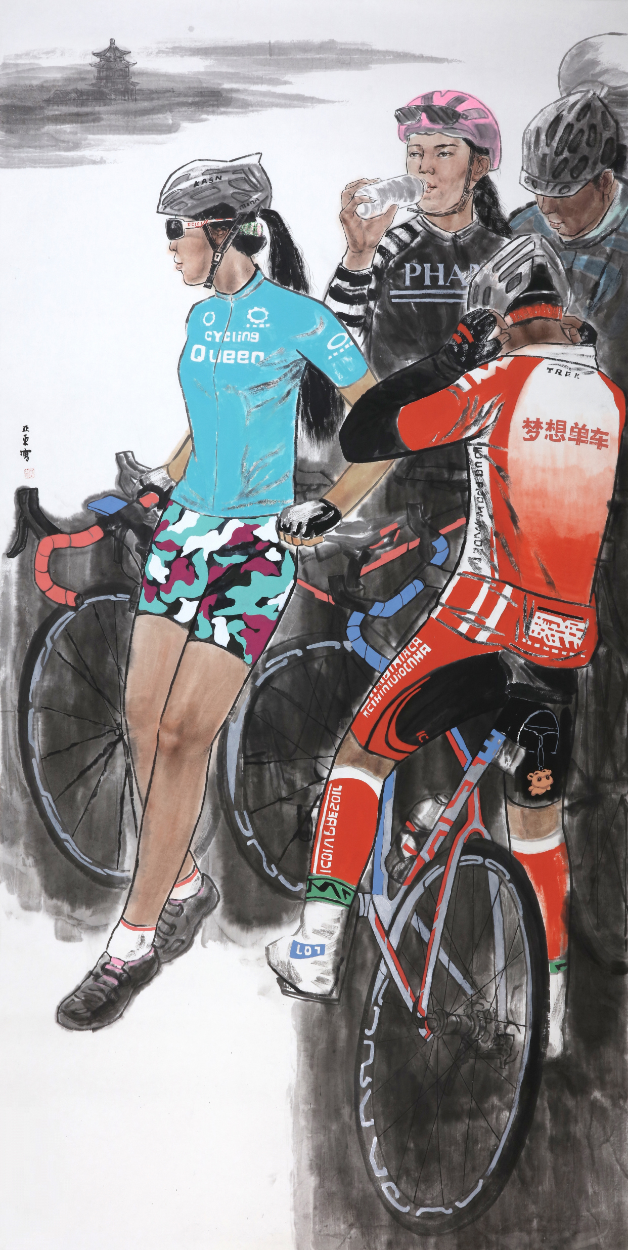 80后实力派人物画画家——刘亚东